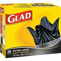 Glad Easy-Tie 70512 Garbage Bag