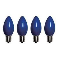 FILAMENT BULB C9 OPAQUE BLUE  