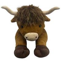 PLUSH HIGHLANDER STUFFED 28IN 
