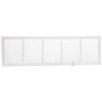 GRILLE SIDEWALL WHITE 30INX8IN