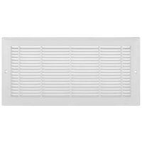 GRILLE SIDEWALL WHITE 14INX8IN