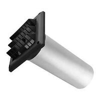AIR INTAKE HOOD BLACK 4IN     