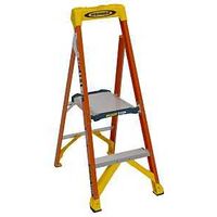 STEP LADDER FBRGLS 300LB 4FT  
