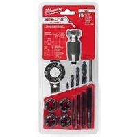 TAP & DIE SET SAE 2IN1 HANDLE 