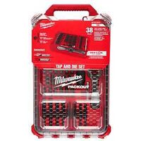 TAP & DIE SET SAE 2IN1 HANDLE 