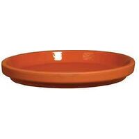 INNER GLAZED SAUCER RED 5.5IN 