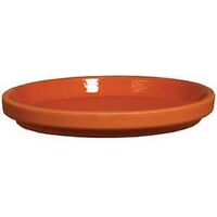 INNER GLAZED SAUCER RED 3.5IN 