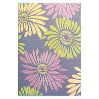 DAISY OUTDOOR MAT VIOLET 6X9FT