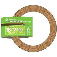 WIRE THERM CL-2 18/2 BRN 100FT