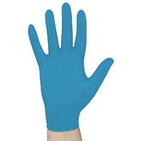 West Chester 2917-M Disposable Gloves, M, Nitrile, Powder-Free, Blue