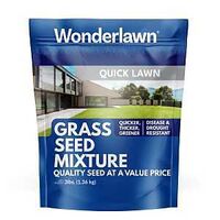 Wonderlawn 135936 Quick Lawn Grass Seed Mixture, 3 lb