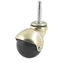 DH Casters CH20S1BR Metal Hooded Ball Caster