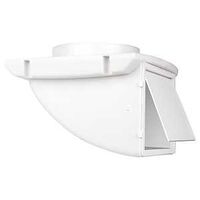 VENT SOFFIT DRYER 4IN WHITE   