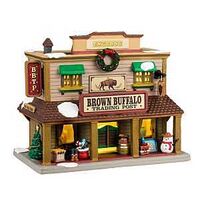 Lemax 45230 Brown Buffalo Trading Post - Case of 4
