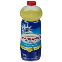 Brillo Parsons 33628 Ammonia All-Purpose Cleaner, 28 oz, Lemon