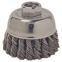 Weiler 36038 Extra Coarse Grade Knot Wire Cup Brush