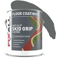 FixALL Skid Grip Series F06565-1-E Anti-Slip Coating, Flat, Slate, 1 gal
