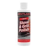 Rutland 72 Stove and Grill Polish, Liquid, Black, Waxy, 8 oz, Bottle