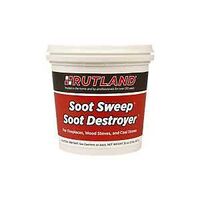 Rutland Soot Sweep 100B Soot Remover, Solid, Blue/Tan, 2 gal, Tub