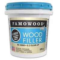 FAMOWOOD 42022126 Wood Filler, Natural, 576 g