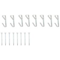 PICTURE HANGER W/NAIL 5LB ZP  