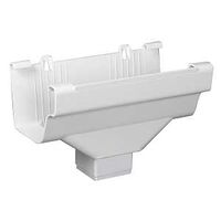 OUTLET END TRDNL WHITE 3INX4IN