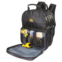 CLC Tool Works 1132 Tool Backpack 17-1/2 in L X 13 in W X 9 in D