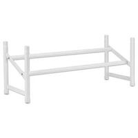 SHOE RACK STACK/EXPAND WHITE  