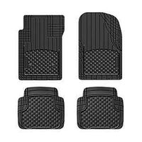 TRIM-TO-FIT MAT FRONT&REAR BLK