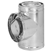 TEE W/CAP GALVANIZED STEEL 6IN