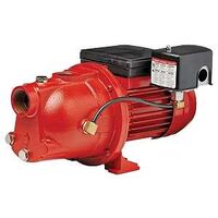 Red Lion 97080502 Shallow Well Jet Pump, 4.2, 8.4 A, 115/230 V, 1/2 hp, 1-1/4 x 1 in Connection, 148 ft Max Head