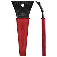ICE SCRAPER RED 9.25IN        