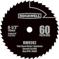Rockwell RW9282 Compact Circular Saw Blade