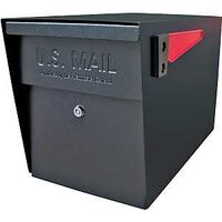Mail Boss 7106 Packagemaster Curbside Ultimate Locking  Mailbox