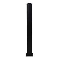 STAIR POST TEXTURED BLACK 4IN 