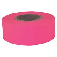 TAPE FLAG PINK 5M 1-3/16X150IN