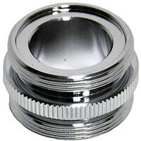 Danco 10524 Aerator Adapter, 15/16-27 in, Male, Brass, Chrome Plated