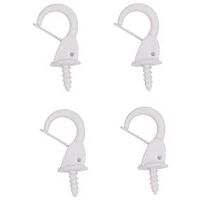 SAFETY HOOKS WHITE 7/8IN      
