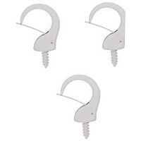 SAFETY HOOKS WHITE 1-1/4IN    