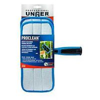 Unger Professional ProClean 980300 Indoor Window Cleaner, Plastic Head, 5 in L, Blue