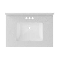 VANITY TOP CARRARA VITA 31X22 