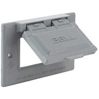 Bell Raco 5101-0 1-Hole Weatherproof Device Cover