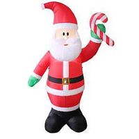 INFLATABLE SANTA CLAUS 8FT    