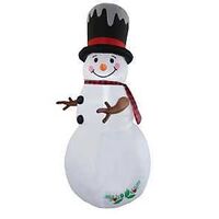 INFLATABLE SNOWMAN 8FT        