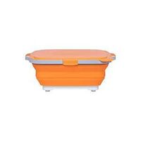 BBQ PREP TUB SILICONE ORNG JR 