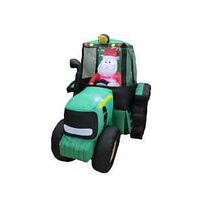 INFLATABLE GREEN TRACTOR 5FT  
