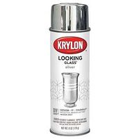 Krylon K09033000 Spray Paint, Gloss, Silver, 6 oz, Can