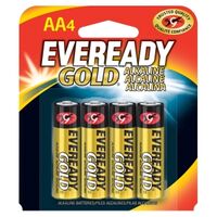 Eveready Gold A91BP-4 Alkaline Battery