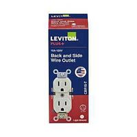 GROUNDG OUTLET LT ALM 15A 125V
