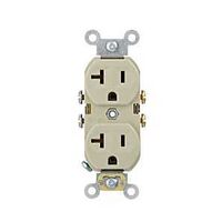 GROUNDG OUTLET IVORY 20A 125V 